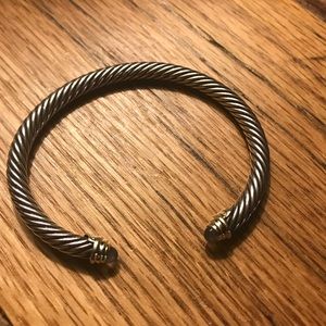 David Yurman Cable Classic 3mm Moonstone Bracelet